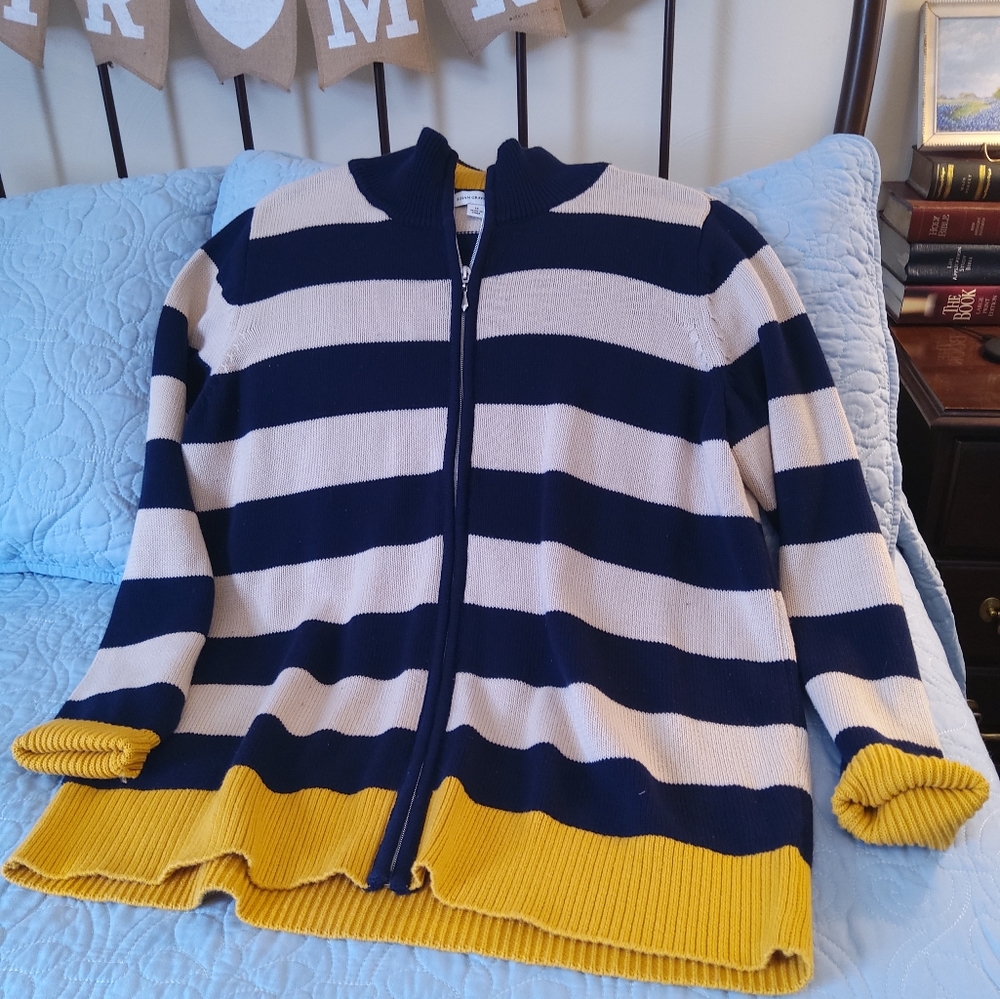 SUSAN GRAVER sweater jacket 1X